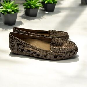 Vionic Larrun Loafers‎ 6 Women’s Metallic Slip-on Comfort Shoe